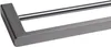 BALNEO Handtuchhaken QARX Modell 3 Gunmetal Produktbild-Vorschau 2
