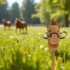 Hobby Horse Braunes Kinderpferd - Pferd am Stock 75 cm Produktbild-Vorschau 6