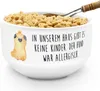 Mr. & Mrs. Panda schale Mops Krone - Weiß - Geschenk, Hund, Produktbild-Vorschau 3