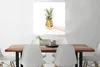 MuchoWow® Poster Tropisch - Ananas - Gelb 75x75 cm - Wand Produktbild-Vorschau 2