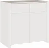 vidaXL Sideboard Drammen Blanc 79 x 43 x 75,5 cm Pin massif Voir les images du produit 2