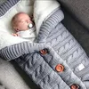 Baby Schlafsack für Kinderwagen Gestrickt Schlafsack Süße Produktbild-Vorschau 2