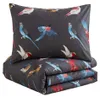 Komplet Pościeli Czarna Papugi 160X200 World Bird Podgląd zdjęcia produktu 1