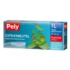 Pely Gefrierbeutel Doppel Schnellverschluss 1 Liter 20 Produktbild-Vorschau 1