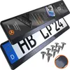 2x Kennzeichenhalter Carbon Nummernschildhalter Produktbild-Vorschau 1