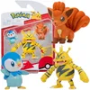 Pokemon Battle Figuren Piplup + Electabuzz + Vulpix Produktbild-Vorschau 1