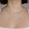 Goldkette Singapurkette Länge 50cm - Breite 1,4mm - 585-14 Produktbild-Vorschau 9