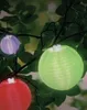 Solar-Lichterkette Lampion 10 flammig bunt Produktbild-Vorschau 3
