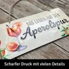 LANOLU Retro Blechschild Aperolspur, Cocktail Schild mit Produktbild-Vorschau 2