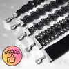 EDIBAZZAR | 12er Set CHOKER Halskette Band Spitze Boho Produktbild-Vorschau 6