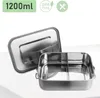 Yakimz Edelstahl Brotdose,Nachhaltige Lunchbox für Büro Produktbild-Vorschau 3