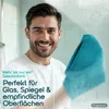 Mann wischt mit Microfaser Geschirrtücher, Glas, Spiegel & empfindliche Oberflächen, Microfaser Produktbild-Vorschau