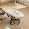 Ergonomischer Papasan Sessel mit 360° Drehfunktion, Indoor Produktbild-Vorschau 8