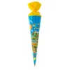 Goldbuch Schultüte mit Weltkarten Motiv 70cm Lackkarton Produktbild-Vorschau 1