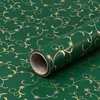 Weihnachtsgeschenkpapier, Arabeskenmuster, grün, gold, 0,70 Produktbild-Vorschau 1