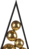 BELIANI Weihnachtsdekoration Schwarz und Gold Metall in Produktbild-Vorschau 6
