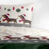 Bettwäsche Bierbaum Biber 4198-30 grün Dackel mit Mütze Produktbild-Vorschau 3