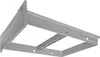 A metallic frame structure, likely for a kitchen appliance or storage system, shown from a diagonal angle against a white background. Produktbild-Vorschau