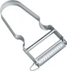 A stainless steel julienne peeler is shown against a white background. Produktbild-Vorschau