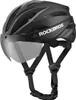 Kask Rowerowy Rockbros Z Szybką, Odpinane Okulary Z Ochroną Produktbild-Vorschau 2