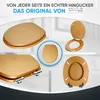 SANILO® WC sedátko s mechanismem soft-close glitter gold, Náhled obrázku produktu 6