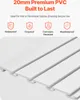 VEVOR stěna na nářadí 1225x2450x20mm, garážová stěna z PVC Náhled obrázku produktu 3