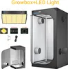 LED Growbox Komplettset 80x80X160cm Gewächshaus Indoor Produktbild-Vorschau 1