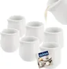 Milchkännchen-Set aus weißem Porzellan, 6-teilig, Produktbild-Vorschau 1