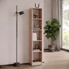 KOMTO Bücherregal Sonoma Eiche– Schmales Regal 30 cm Breit, Produktbild-Vorschau 2