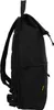 A black rucksack is shown from the side against a white background. Náhľad obrázku produktu