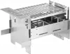 A stainless steel portable grill. Produktbild-Vorschau