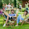 Relaxdays Picknick Weintisch, klappbar, HxD: 22x39cm, Produktbild-Vorschau 3