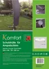Ampelschirm Schutzhülle Polyester grau 265x70cm Schutzhaube Produktbild-Vorschau 3