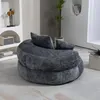 Sweiko Lazy Sofa Durable Comfort Lounger fotel z wysokim Podgląd zdjęcia produktu 11