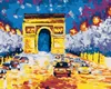 Zuty - Malen nach Zahlen - TRIUMPHBOGEN MIT AUTOS, 40x50 Produktbild-Vorschau 1