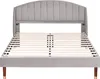 okwish Polsterbett 160*200cm, mit Lattenrost und Kopfteil, Produktbild-Vorschau 8