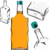 KADAX sklenená fľaša na tinktúru 500 ml so zeleným uzáverom Náhľad obrázku produktu 1