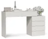 Schminktisch Vicco Alvia Weiß 100 cm mit 6 Schubladen, Produktbild-Vorschau 5