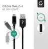 CELLONIC Câble USB transfert de données et charge de 1m Voir les images du produit 4