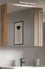 A bathroom cabinet with mirrors above a sink and faucet. Produktbild-Vorschau