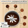 Gewürzmühle elektrisch 300W, mit 4 Edelstahlklingen, Produktbild-Vorschau 6