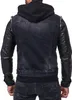Cipo & Baxx Herren Regular Fit Jacke Stonewashed C1290 Produktbild-Vorschau 2