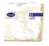 Duni Servietten Royal white 33x33cm 3lagig 50 Stück Produktbild-Vorschau 3