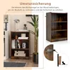 GOPLUS 3-stufiges Bücherregal, Eck-Bücherregal Display Rack Produktbild-Vorschau 4