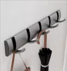 Wandgarderobe 5 Stück, Ausziehbare Metallhaken Aus Nickel, Produktbild-Vorschau 4