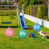 3x Hüpfball Kinder im Set, mit Griff, für drinnen & Produktbild-Vorschau 3