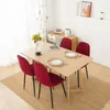 Jídelna židle kryt Set of 4, žakárová tkanina čalouněná Náhled obrázku produktu 9