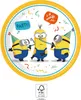Minions The Rise of Gru Pappteller 8 Stück 23 cm Produktbild-Vorschau 2