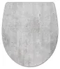 sanicomfort WC-Sitz Beton – Toilettensitz in moderner Produktbild-Vorschau 1
