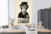 MuchoWow® Poster Mancave - Jahrgang - Whiskey - Affe Produktbild-Vorschau 3